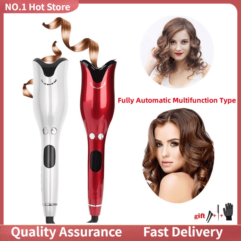 Automatic Hair Curler Wand Hair Styling Tools Magic Roller Curling Iron  Rose-shaped Multi-Function | Shopee Philippines