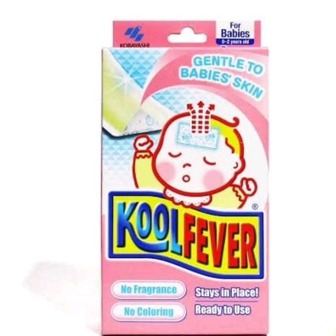 KOOL FEVER FOR BABIES 6 SHEETS Shopee Philippines