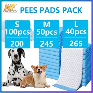 Dog Pee Pads Training Pads Per Pack Pet Wee Pads Pack (100pcs/50pcs/40pcs per pack)