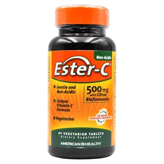 American Health Ester-C Non-Acidic Vitamin C 500mg (90 tablets, 45 servings)