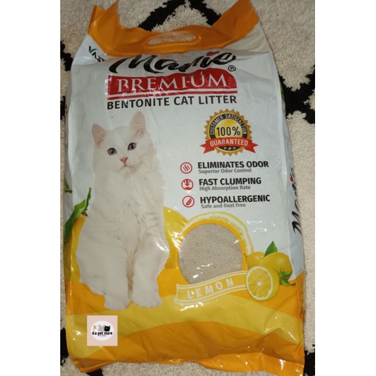 MARIE PREMIUM CAT LITTER SAND 10L Shopee Philippines