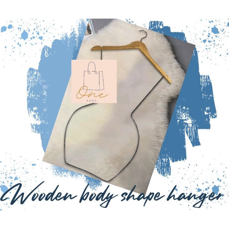 Wooden Body Shape Hanger Shopee Philippines