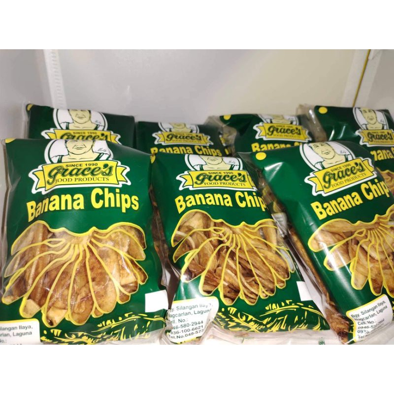 Banana Chips (by Grace's of Nagcarlan, Laguna) Shopee Philippines
