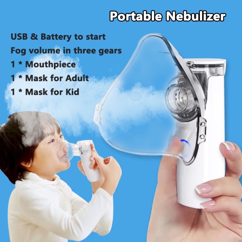 Portable Nebulizer For Asthma Rechargeable Inhaler Nebulizer Machine ...