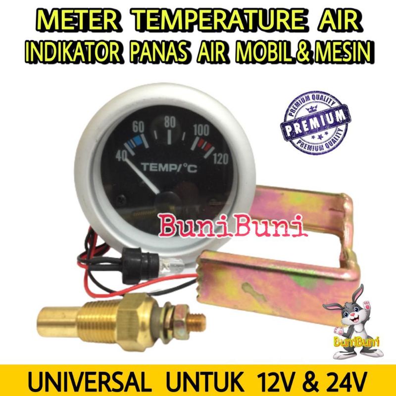 MESIN Hot Ampere Meter / Water Temperature Ampere Meter For Cars