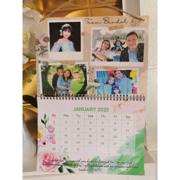 Personalized 2023 calendar Shopee Philippines