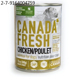 special dog food Buy 5 Cans Canada Fresh Dog Food 369g + Free 1 Can Chicken 170g for All Life Stages