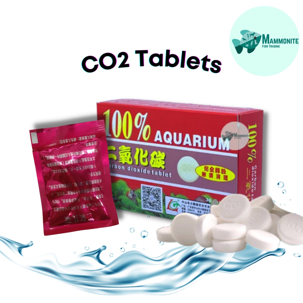 Aquarium Co2 Tablets 12pcs Pack For Aquatic Plants Shopee Philippines