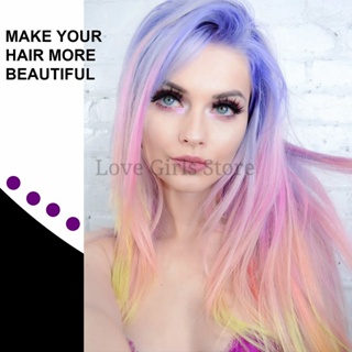Hairsprayln stock►△Hair Coloring Dye Wax Styling Washable Natural Matte Hairstyle Strong Gel Cream #2