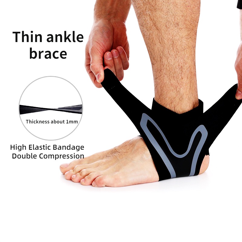 2Pcs Anti Sprain Ankle Brace Supporter Wrapper Foot Guard Comportable ...
