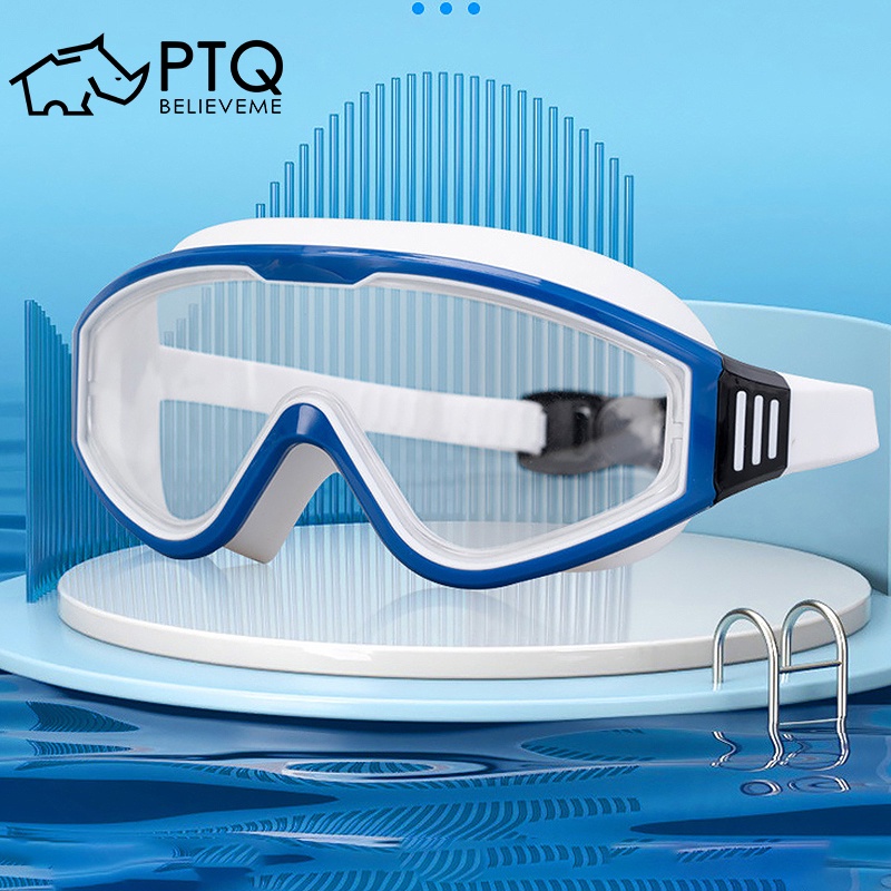 Myopia Swimming Goggles for Men Women Waterproof and Antifog Swimming