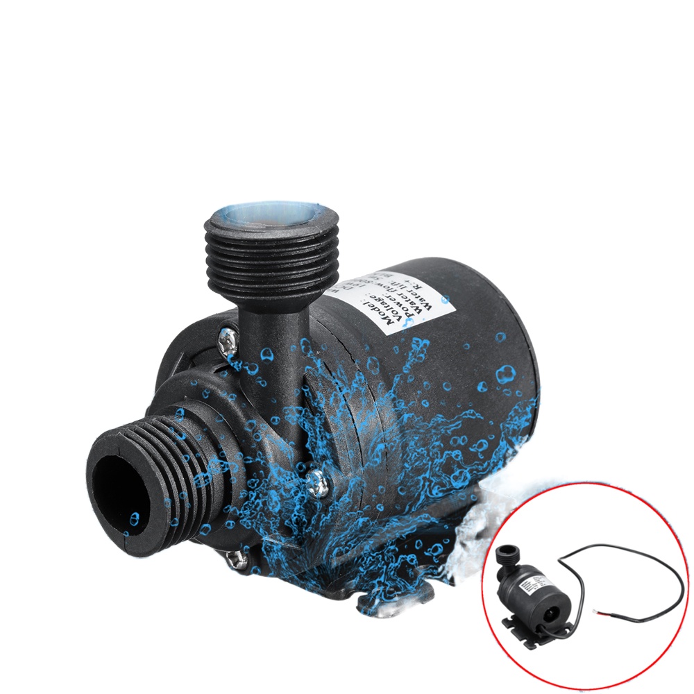 CODNEWUltra Quiet Water Pump Mini DC 12V 19W 800L/H Brushless Motor