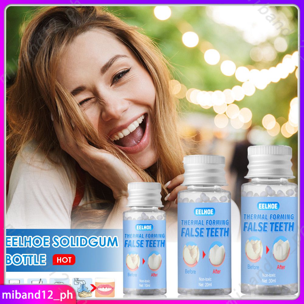 Dental composite filling material thermal forming false teeth thermal