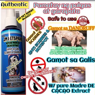 ✴♠∋Pamatay ng garapata at pulgas gamot pa sa galis w/ MADRE DE CACAO EXTRACT Pet Spray 100ml