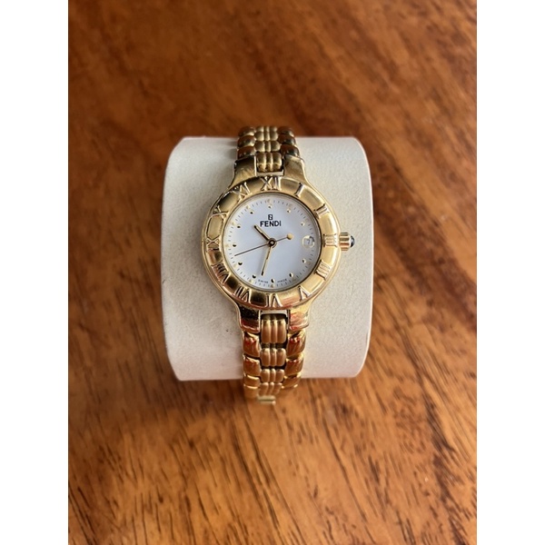 USED FENDI 900L Gold Ladies Watch | Shopee Philippines