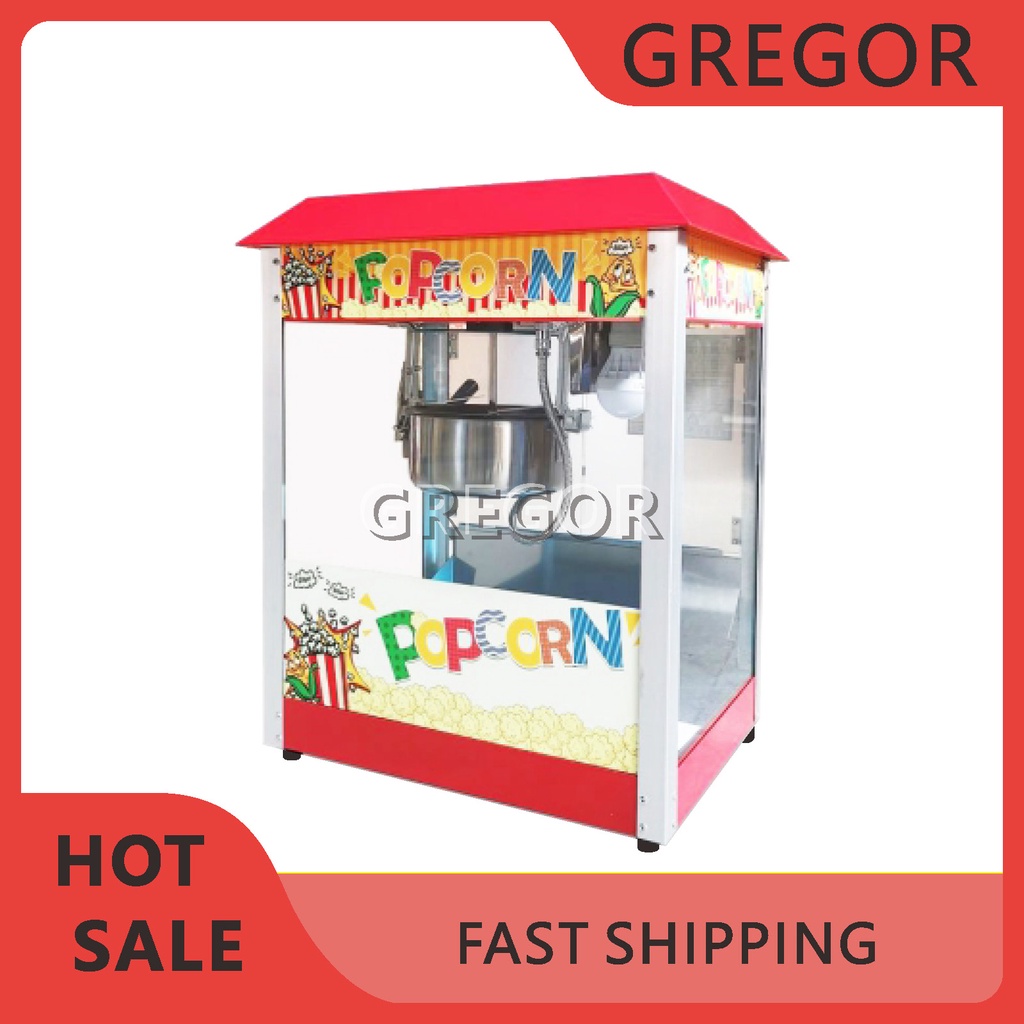 Automatic popcorn mechanical electric heating popcorn machine puffer