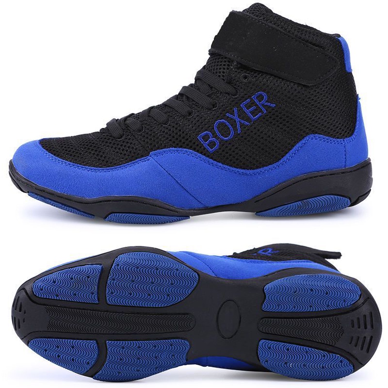 `New Mens Boxing Shoes Light Weight Boxing Trainers Sneakers Men