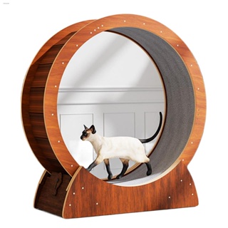 Cat treadmill large toy roller circle solid wood large cat climbing frame pet exercise fitness weigh