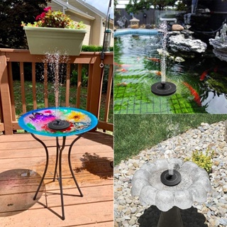 Creative Explosion Mini Solar Fountain Outdoor Floating Pool Pond Fountain Garden Decoration Bird Ba #1