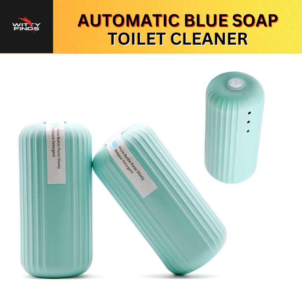Bathroom Pot Automatic Blue Soap Flush Deodorizer Toilet Bowl