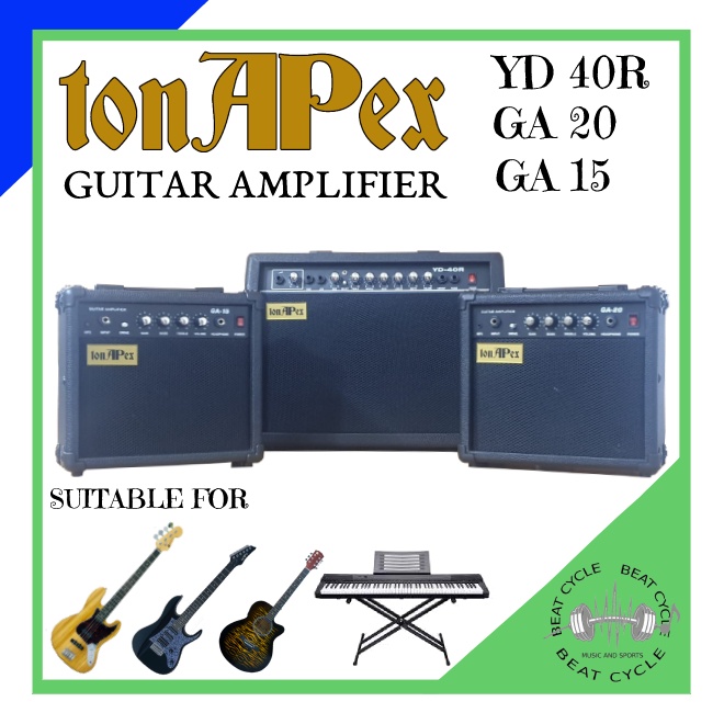 Guitar Acoustic Electric and Bass Amplifier High Quality Shopee