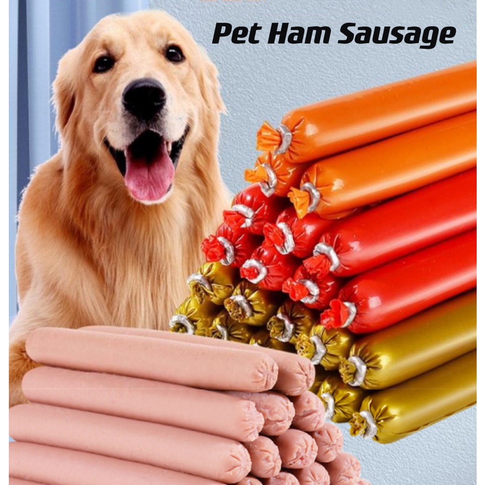 Pet food Snack for cats and dogs Ham sausage 15g Pet training reward ...