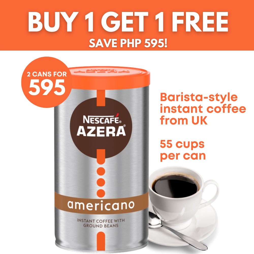 BUY 1 GET 1 FREE Nescafe Azera Americano Premium Arabica & Robusta