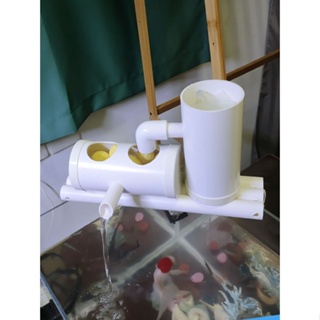 ♕Small circular aquarium oxygen pump filter external water circulating water one small cylinder spec