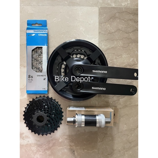 SHIMANO 8 Speed Bundle Kit Shopee Philippines