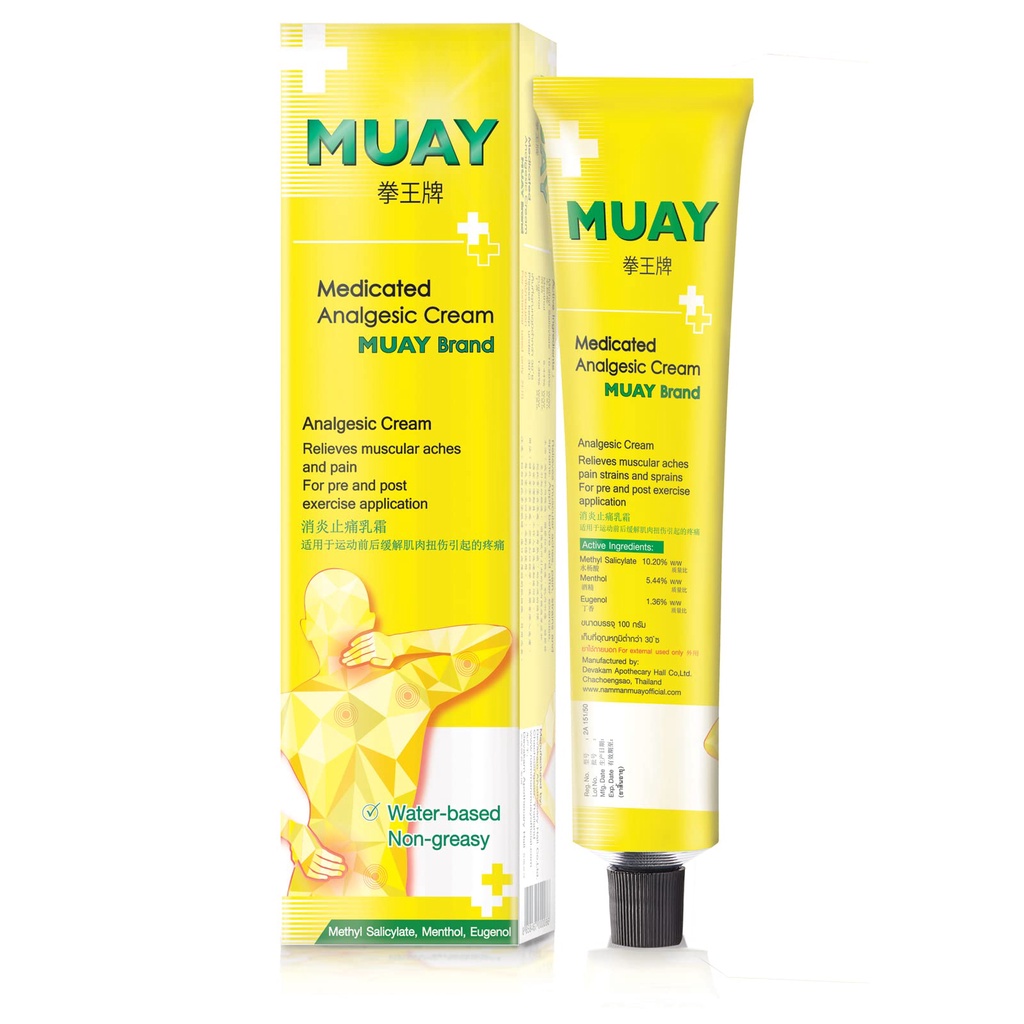 Namman MUAY CREAM 100g | Salep MUAY Original Thailand | Shopee Philippines