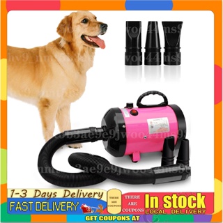 pet hair trimmer ✸Adjustable 2800W Low Noise Pet Grooming Hair Dryer Dog Cat Grooming Heater Blower
