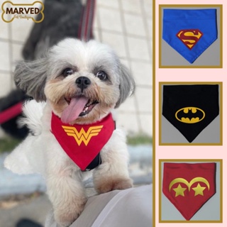 Superheroes (Marvel, DC) Pet Bandana Costume / Scarf for Halloween Trick or Treat of Dogs, Cats