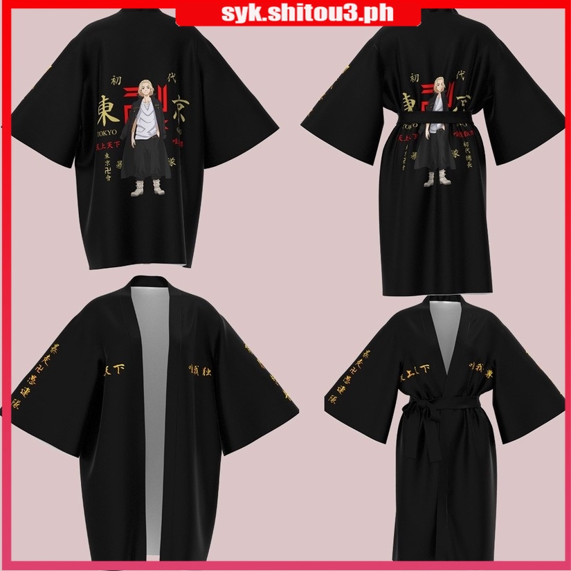 COD Latest Exclusive Length Kimono Cloak Tokyo Revengers Mikey Cosplay ...