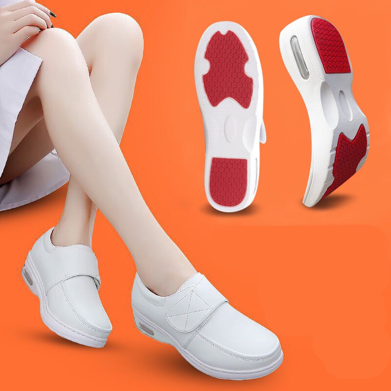 unisex toms shoes Lohas Cushion Nurse Shoes White Sneakers Shopee