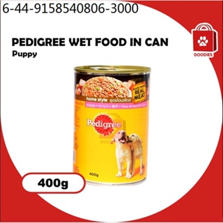 pedigree wet food Pedigree in Can Puppy, Beef, Chicken, 5 Kinds of Meat Wet Dog Food 400g