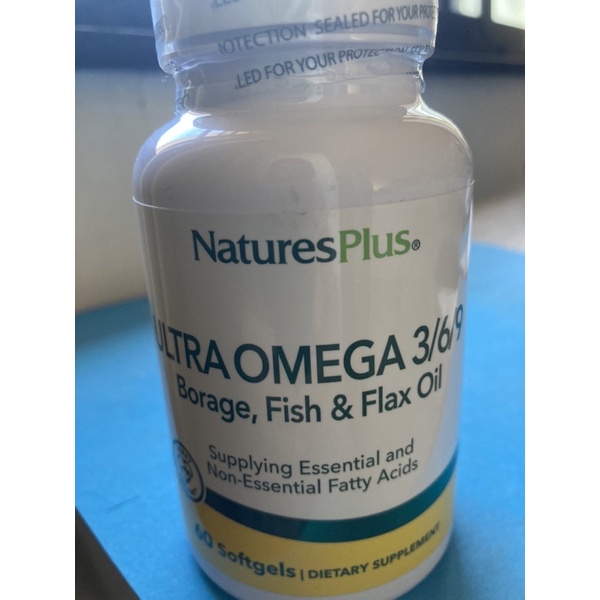 nature's plus ultra omega 3 6 9 60 capsules