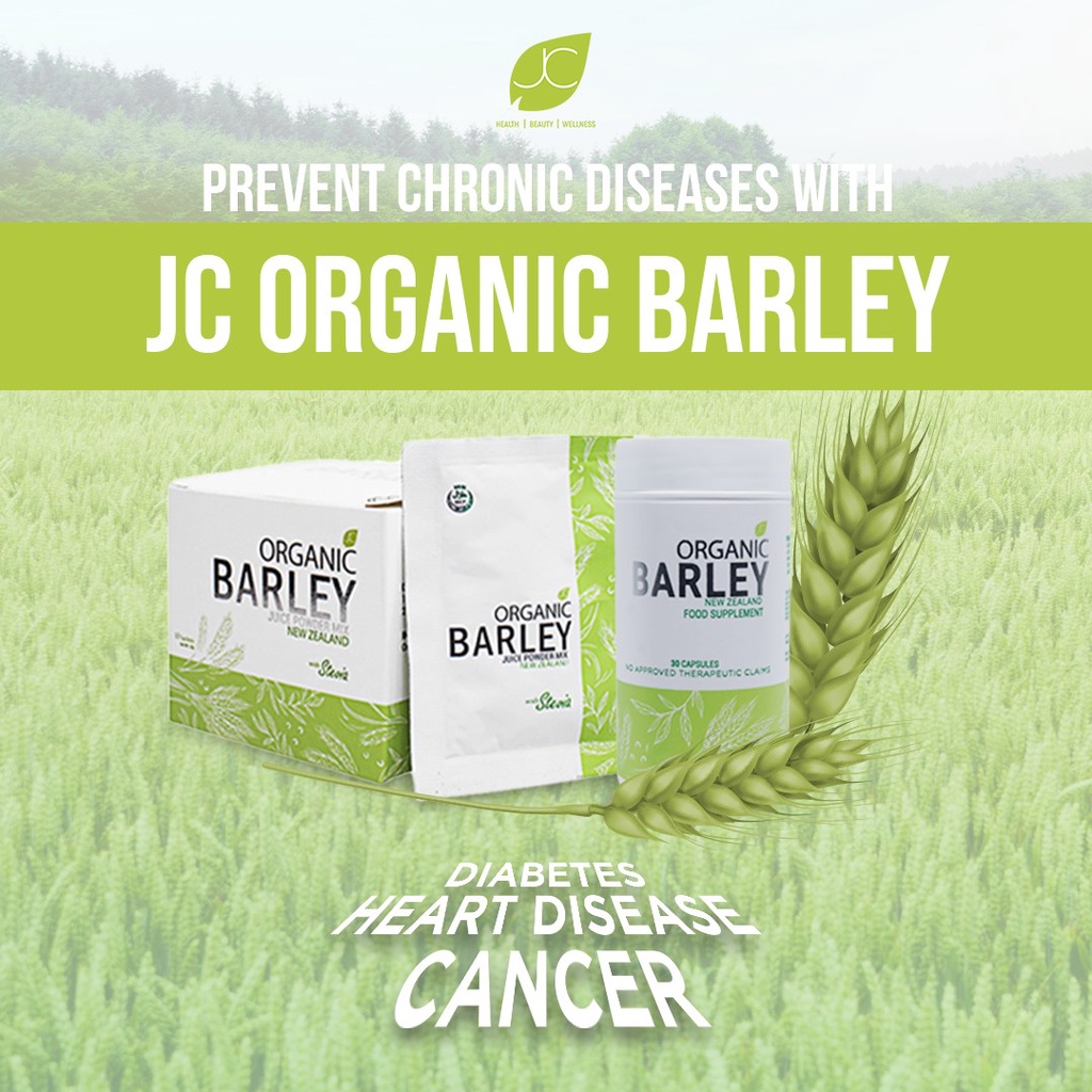Organic Barley Juice with stevia JC Premiere Shopee Philippines