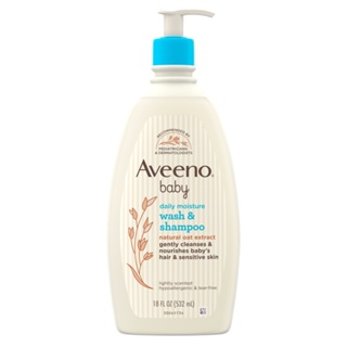 【spotgoods】Aveeno Daily Moisturizing Body Wash 1L + Aveeno Baby Daily Wash & Shampoo 532ml #2