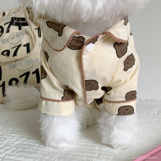 New Thin Style Dog Pajamas Shirt Teddy Bichon Pomeranian Schnauzer Poodle Pet Cat Clothes #1