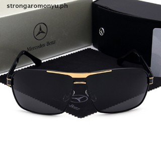strongaromonyu  Mercedes Benz sunglasses Fashion Men's Polarized Mirror Classic Metal Eyeglasses  PH #3
