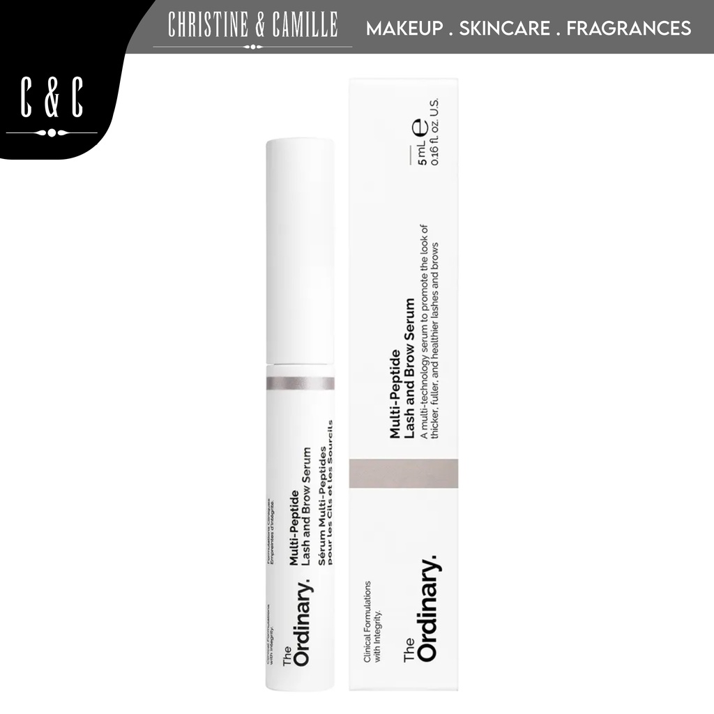 The Ordinary Multi Peptide Lash And Brow Serum 5ml For A Fuller