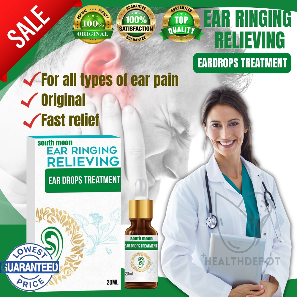 Ear Ringing Relieving Ear Drops Treatment Tinnitus Deafness Drops