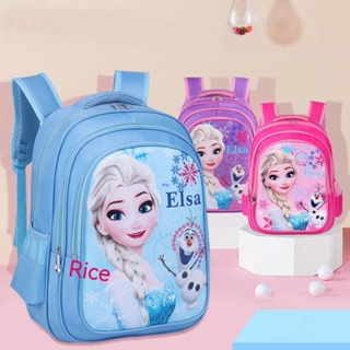 Frozen Elsa Spiderman Cartoon School Bag Backpack Bag For Students Primary School Bag