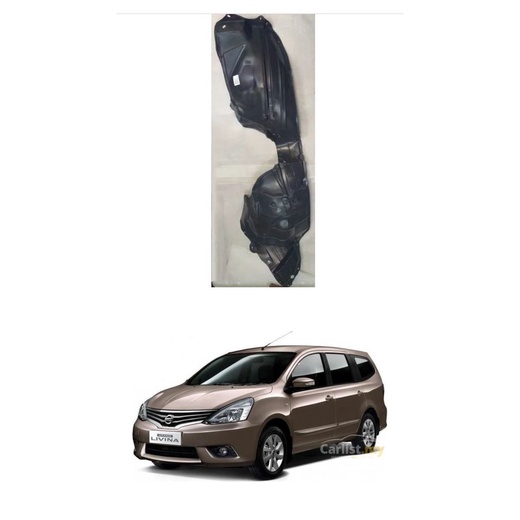 front fender liner front wheel fender for nissan livina 2013 2014 2015