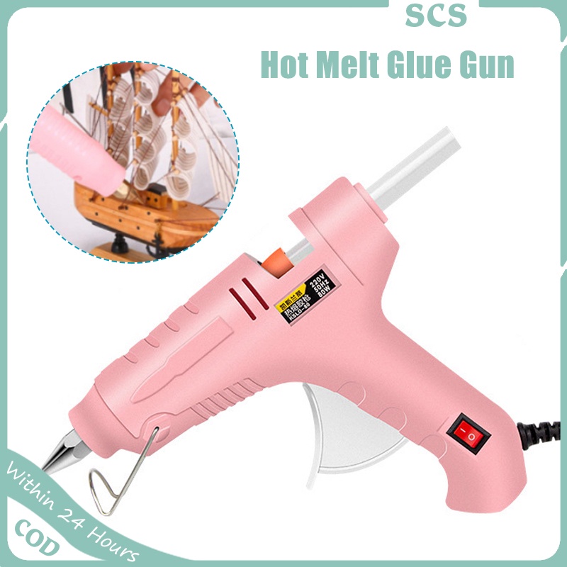 20W Hot Melt Glue Gun Repair Tools Heat Gun With 7mm 10x Sticks