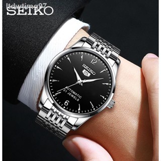 (Selling)Seiko 5 Waterproof Couple Watch For Man/Women Original Pawnable 3ATM Water proof Luminous G