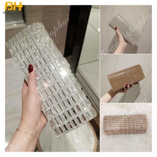 【PH STOCK & COD】Fashion Party Clutch New Arrival Women 'S Diamonds Bag Rhinestone Clutch Bride And Bridesmaid Banquet Bags