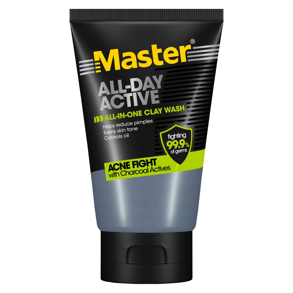 CODln stock▣MASTER All-Day Active Clay Wash Acne Fight 50g