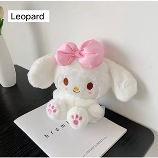 Kawaii My Melody Cinnamoroll Sanrio Fur Backpack Cute Cartoon Plush Anime Backpack Soft Toys For Girls #4