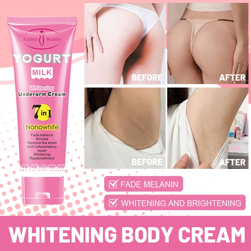 Underarm Whitening Cream Intimate Face and Body Whitening Bikini Whitening Cream Moisturizing Moistu
